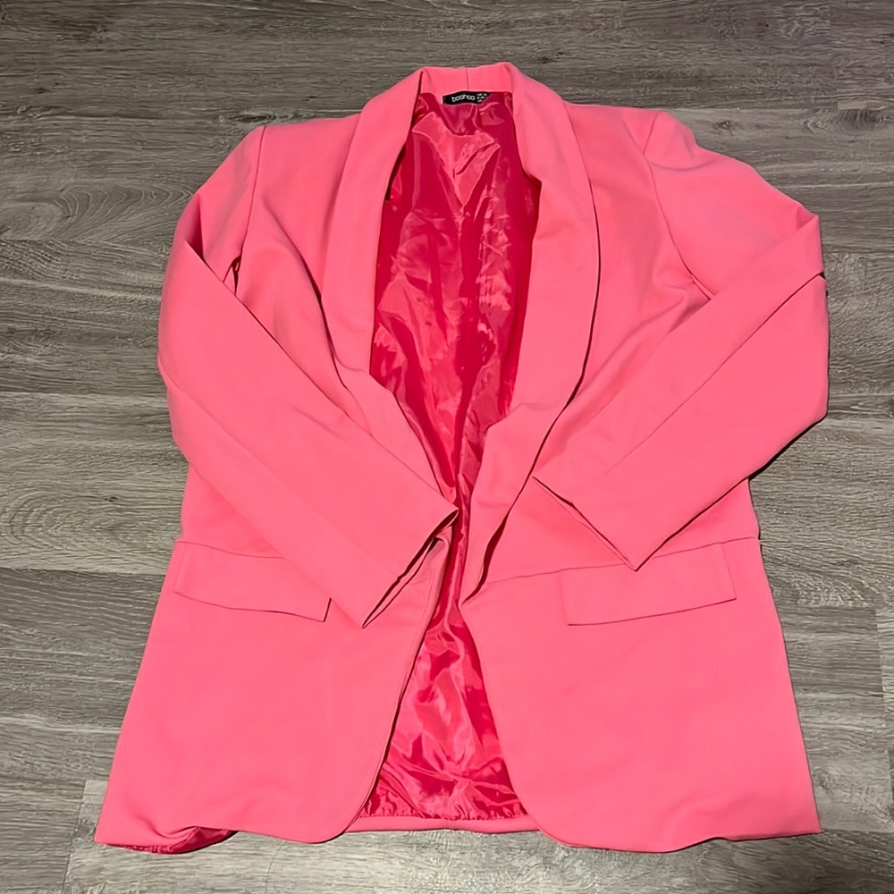 Pink blazer